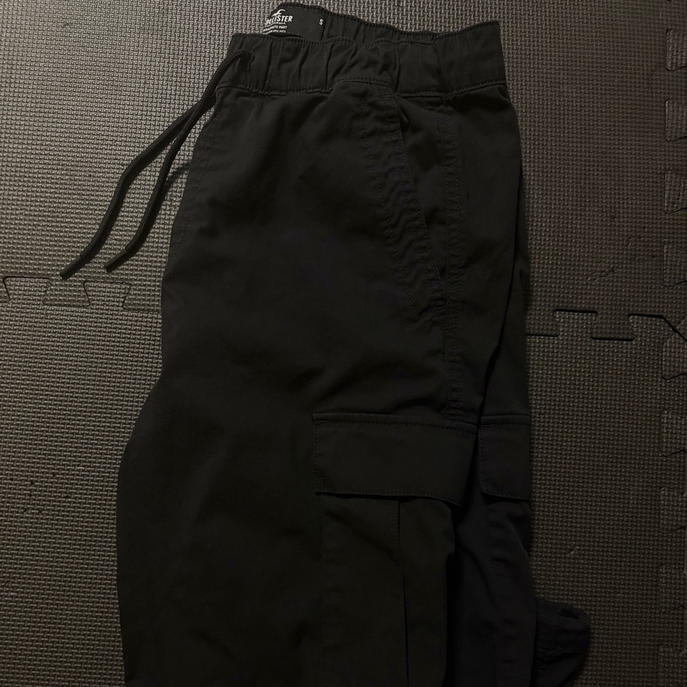Hollister Black Cargo Pants